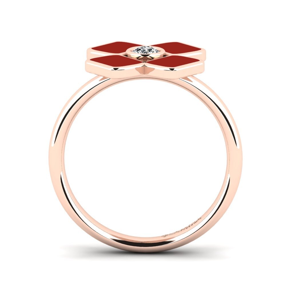 Rotgold 375 Ring Arroketo