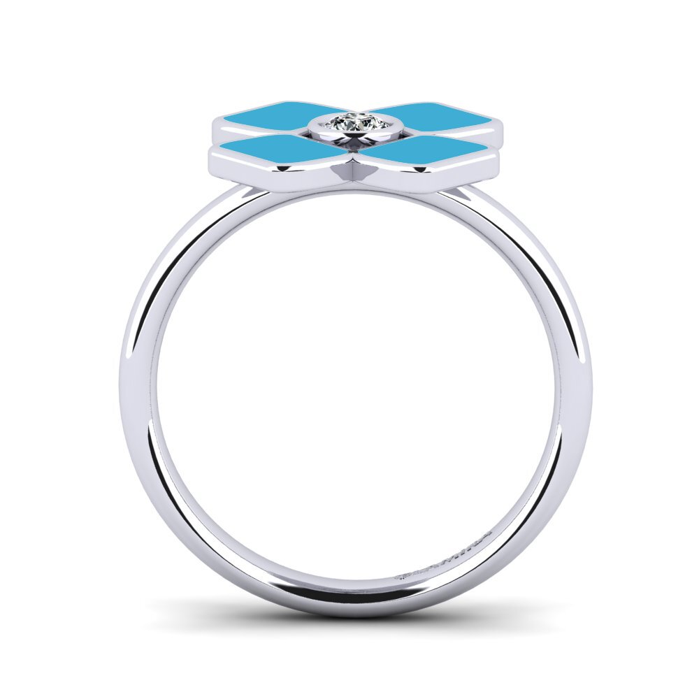 950 Platin Ring Arroketo