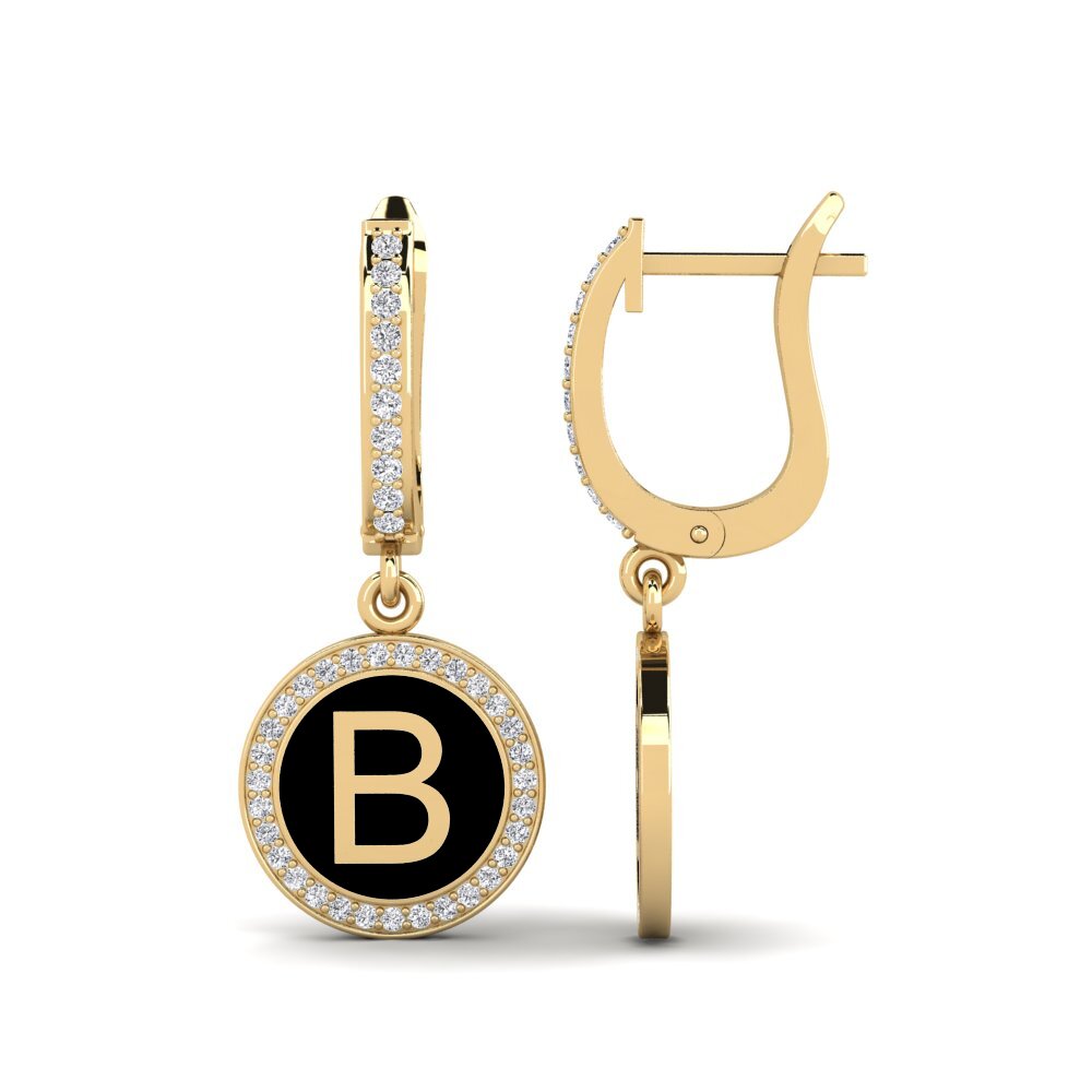 Lab Grown Diamond Women's Earring Elmolt - B