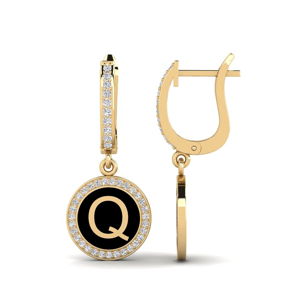 Lab Grown Diamond Women's Earring Elmolt - Q