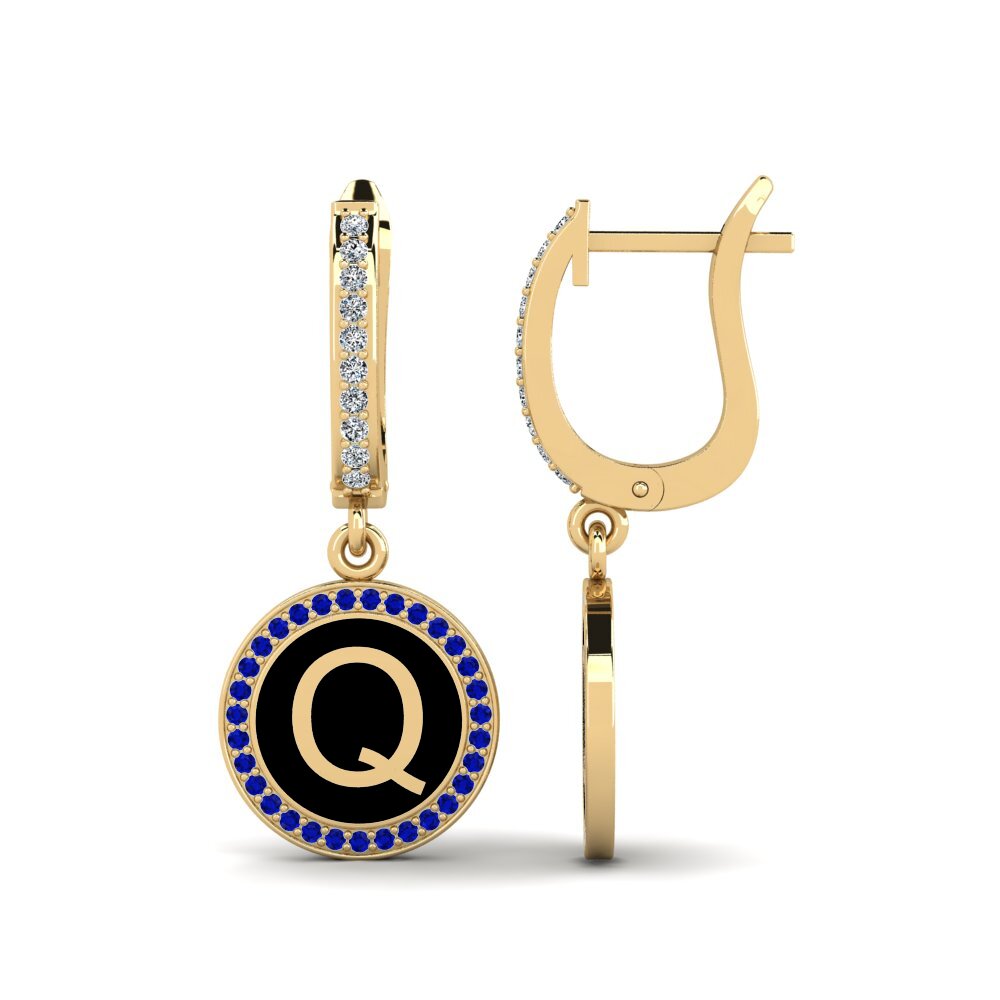 Sapphire Women's Earring Elmolt - Q