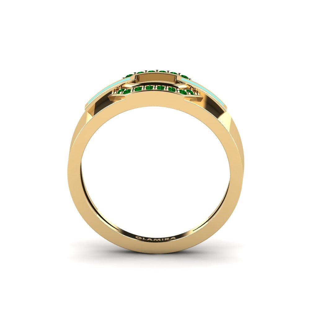 Zircônia Verde Anel Hetre