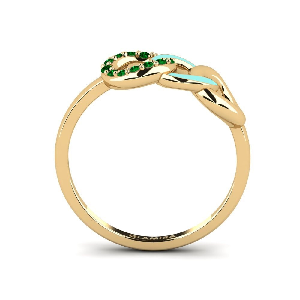 Zircônia Verde Anel Visualizza