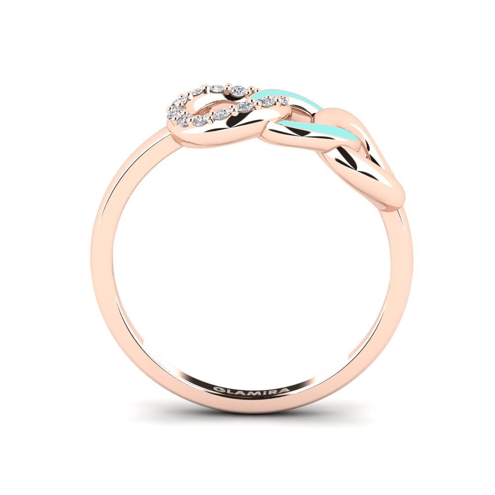 Rotgold 375 Ring Visualizza