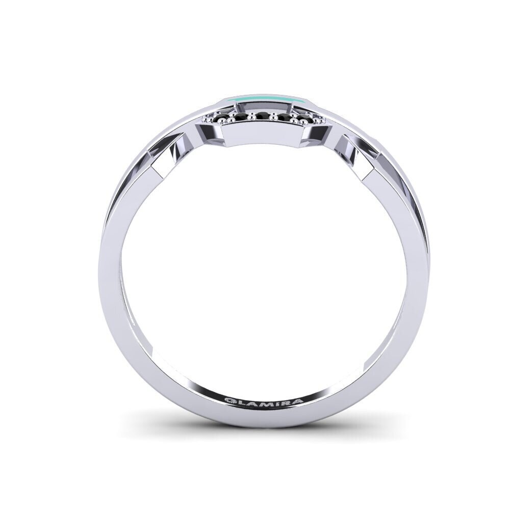 Black Sapphire Ring Weibdorn