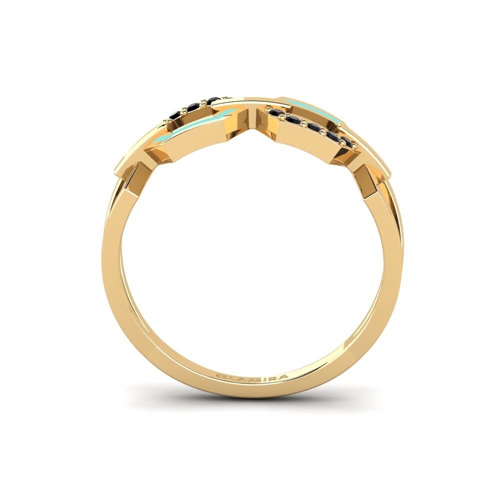 Black Sapphire Ring Elmtre