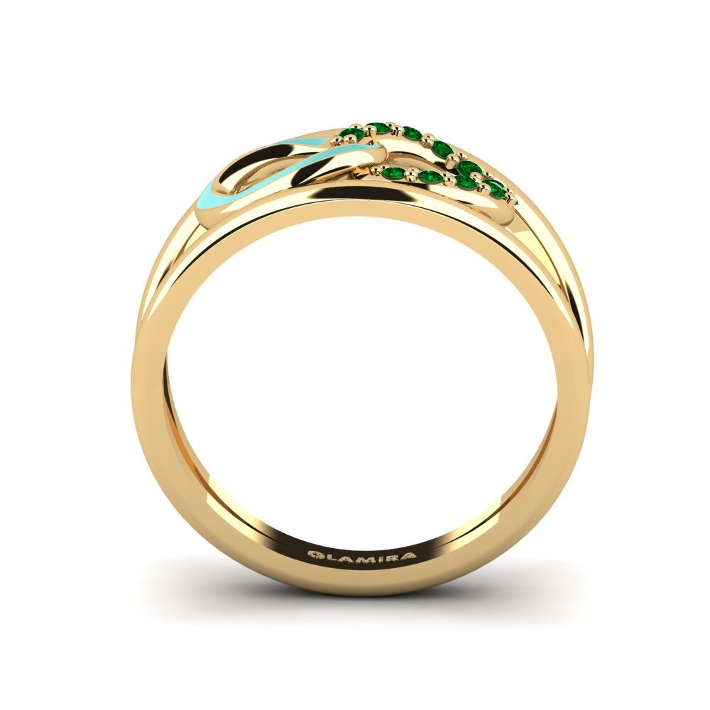 Zircônia Verde Anel Matimba