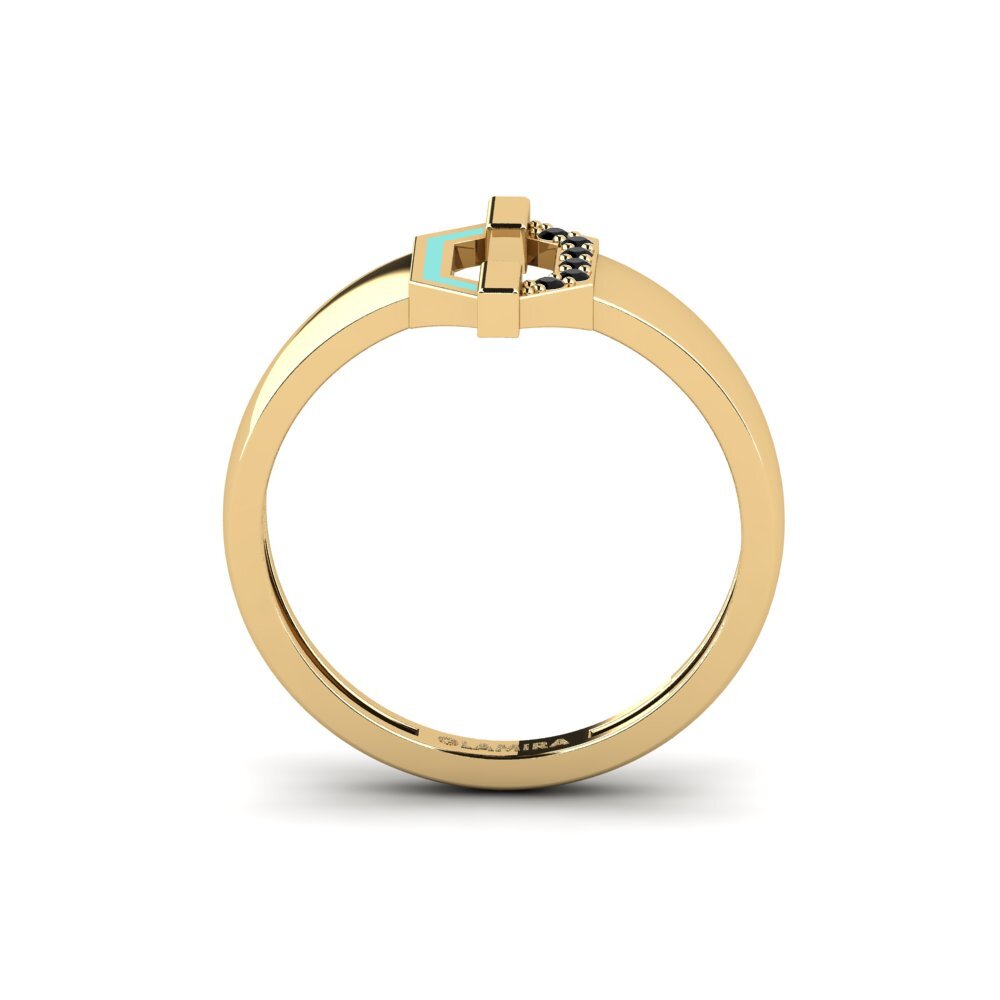 Black Sapphire Ring Herniaria
