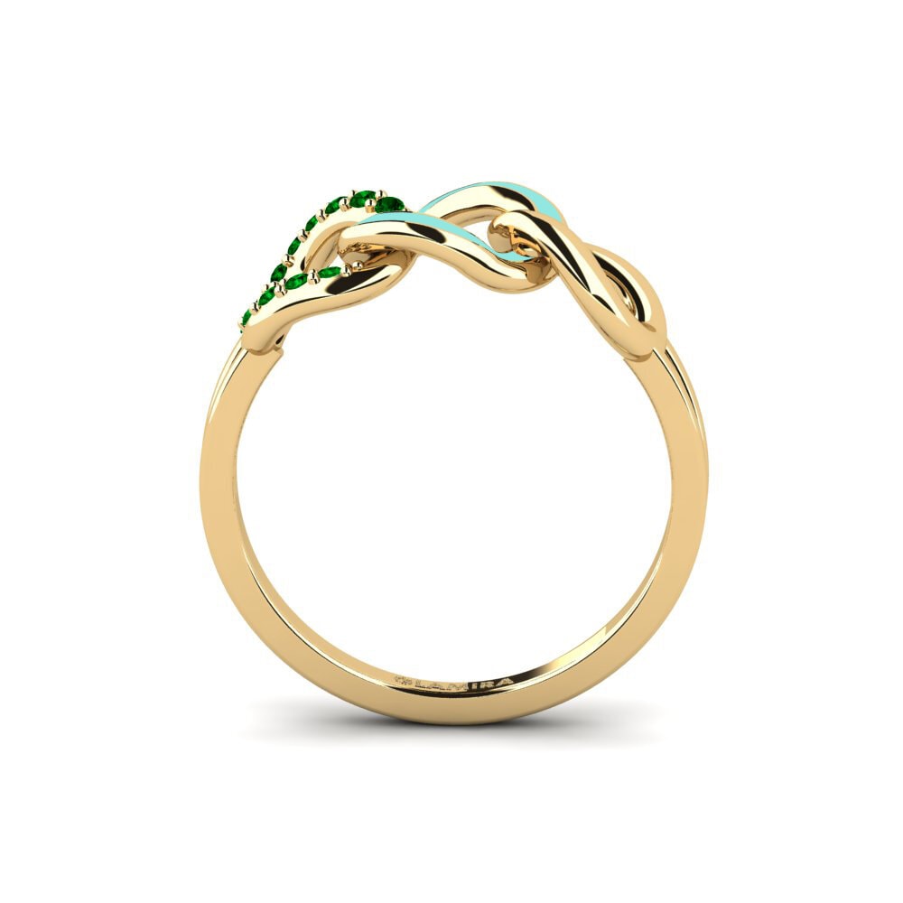 Zircônia Verde Anel Pokazati