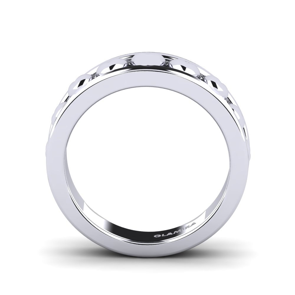 950 Platinum Ring Cemmev