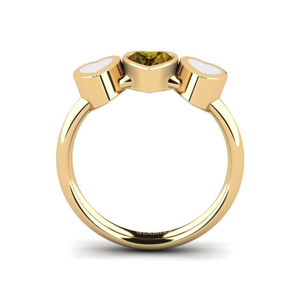 Circón Marrón Anillo Esskop