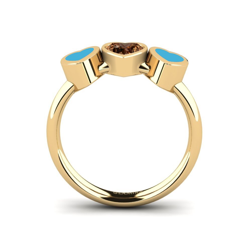 Brown Diamond Ring Esskop