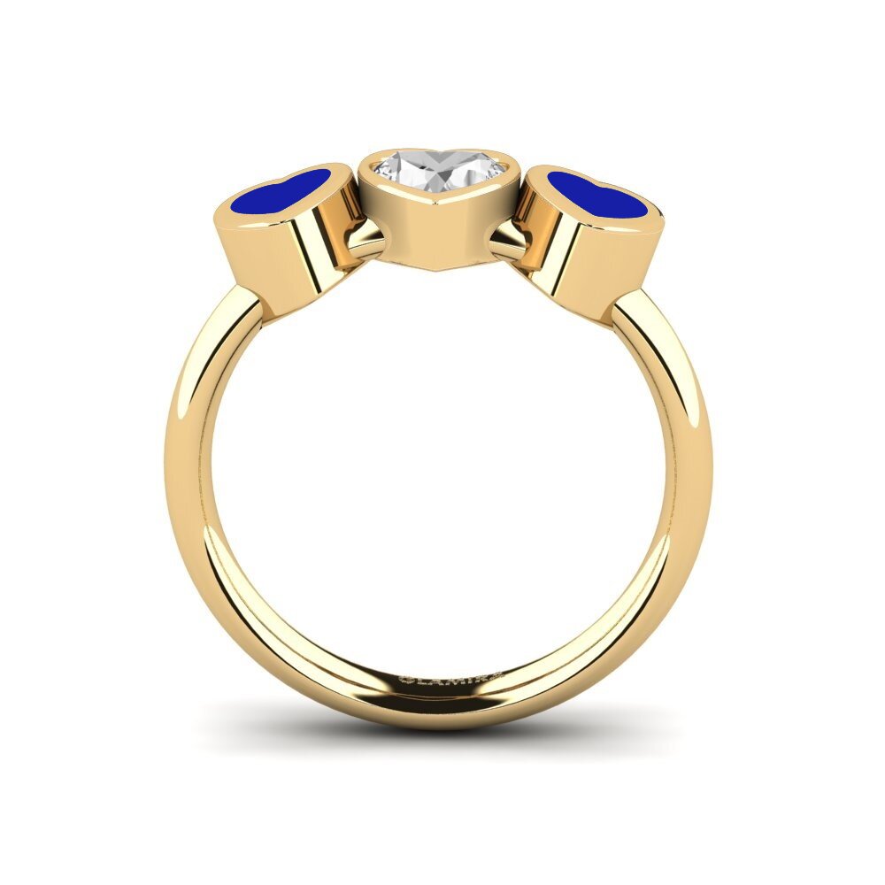 White sapphire Ring Esskop