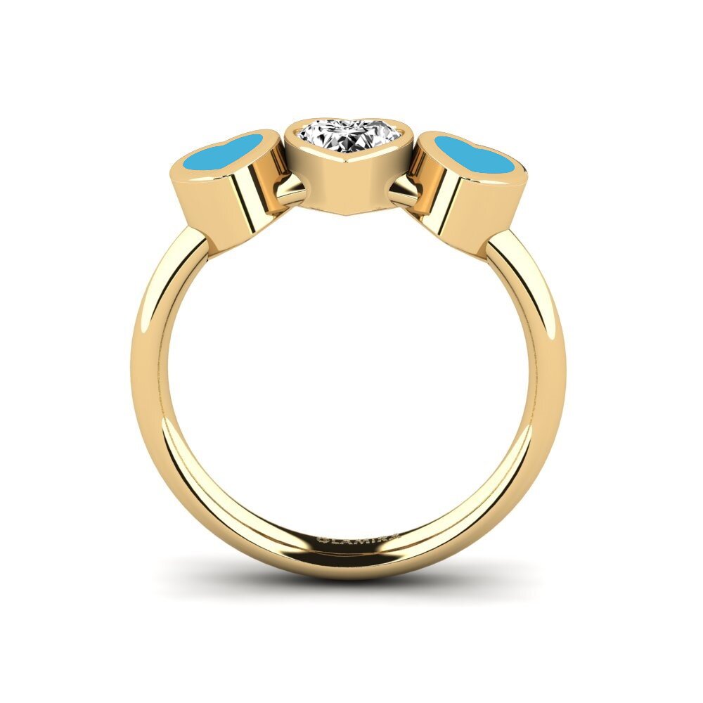 Moissanit Ring Esskop