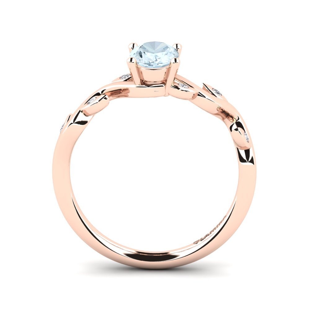 Aquamarine Engagement Ring Shasha