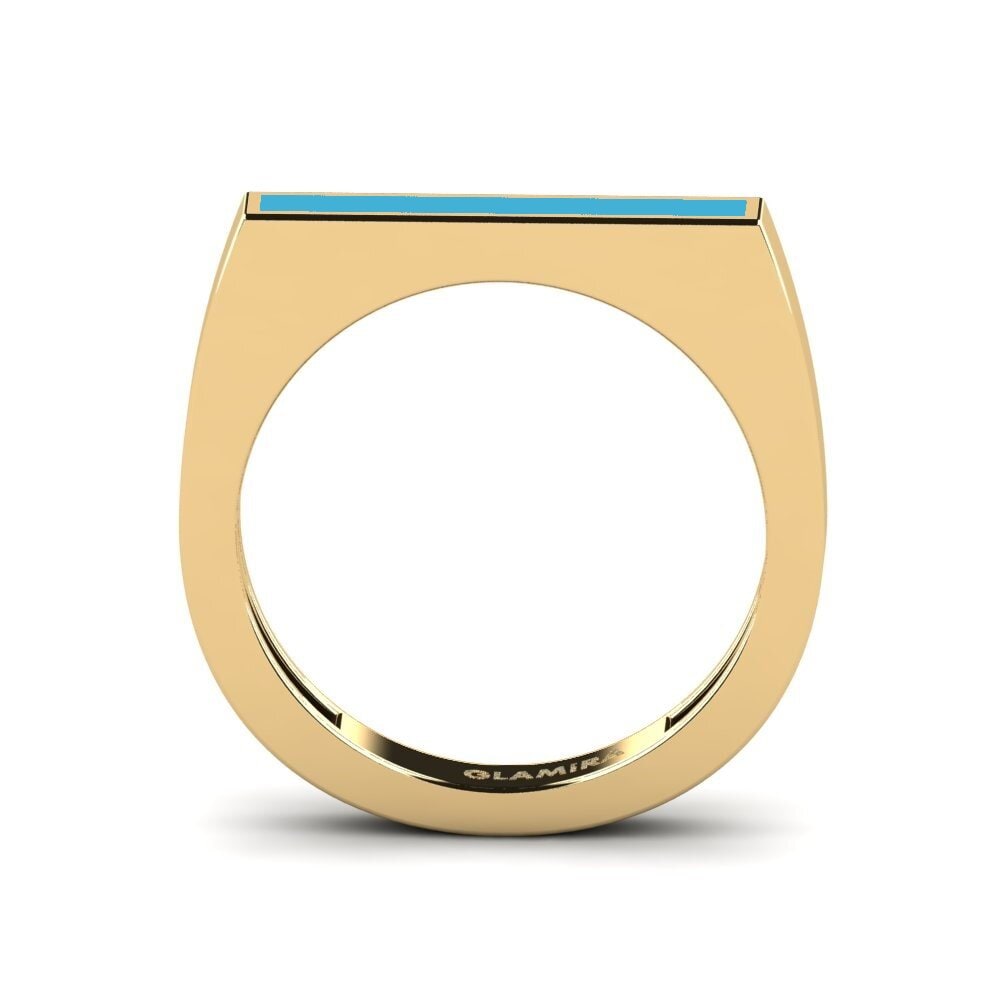 9k Oro Amarillo Anillo meñique Oosper