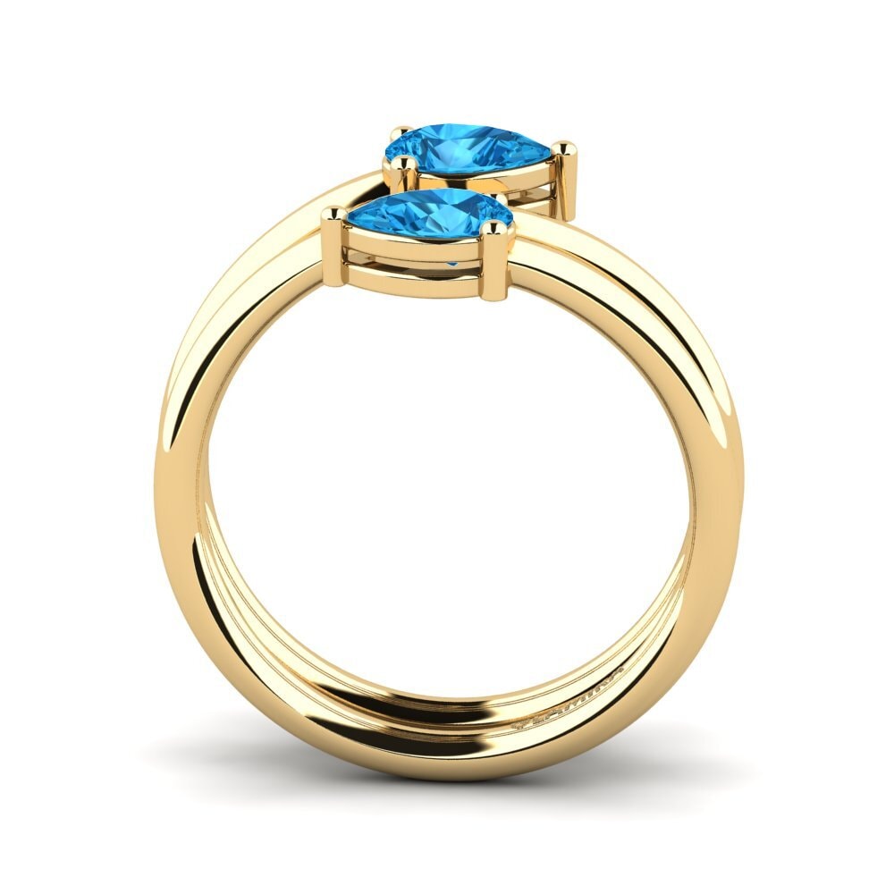 Blue Topaz Ring Omme