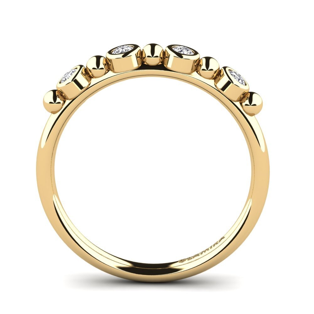 Labor-gezüchteter Diamant Stapelbarer Ring Usitt