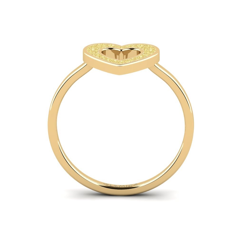 Gelbgold 750 Ring Indreni Mother