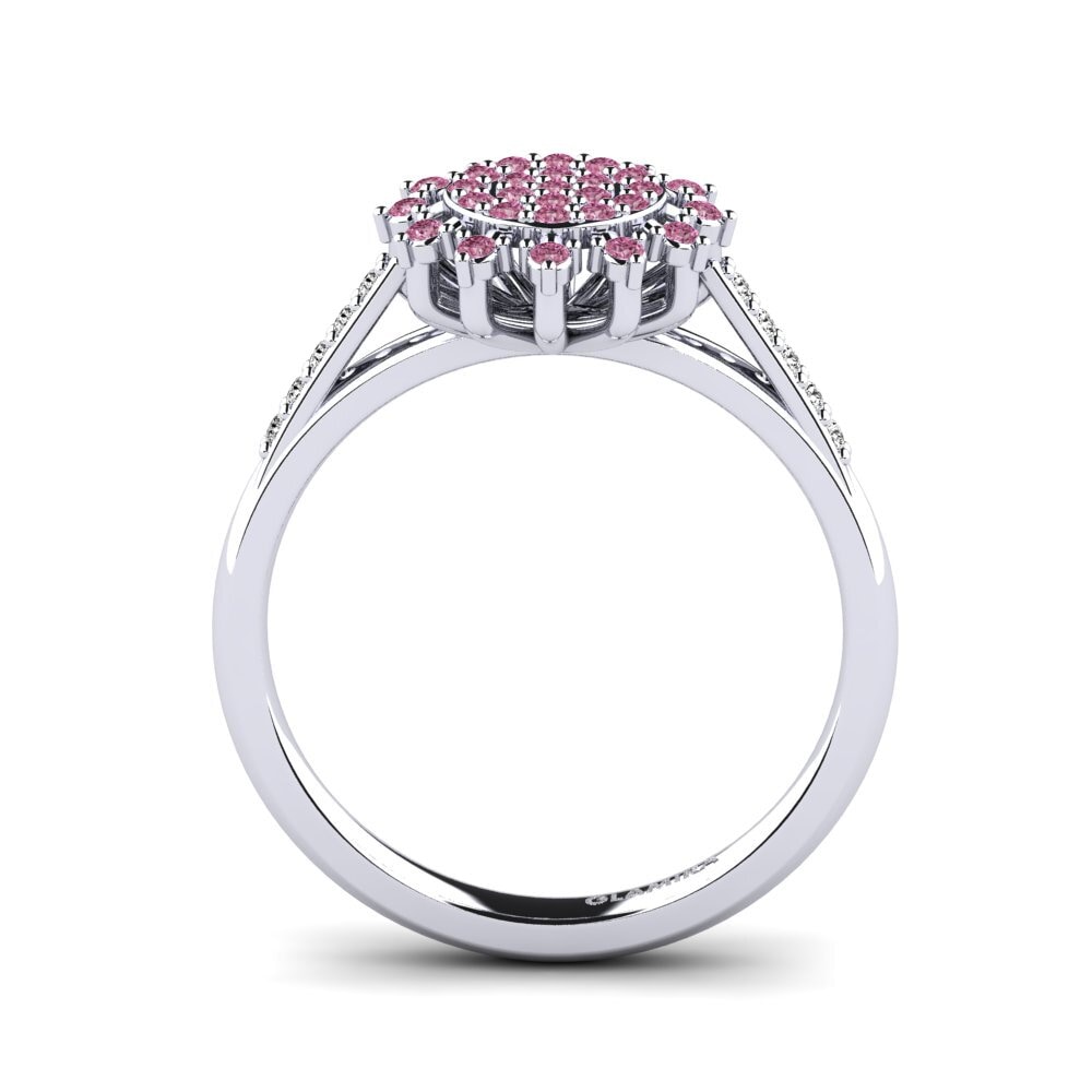 Rhodolite Garnet Women's Promise Ring Owulle