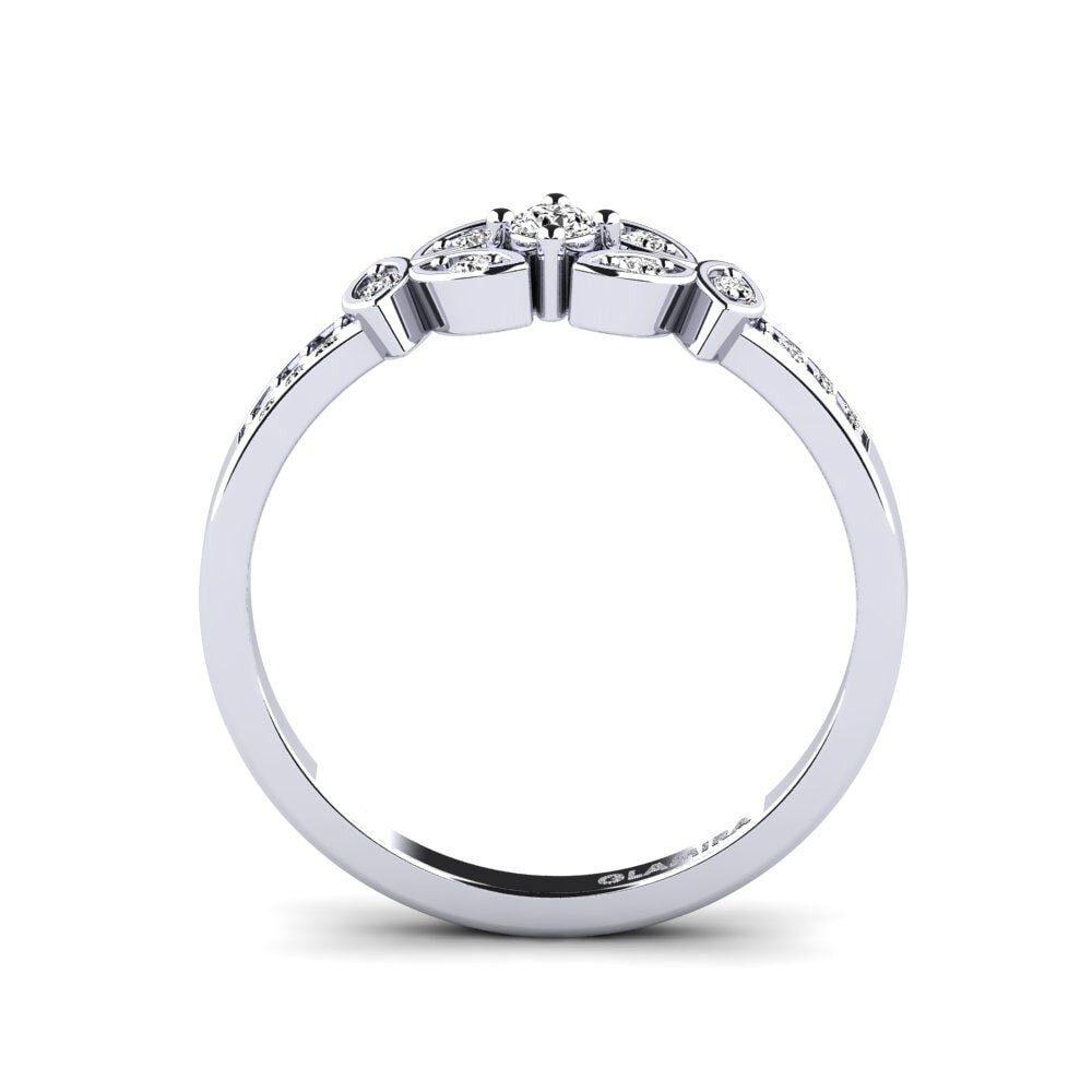 Moissanita Anillo promesa mujer Oxpen