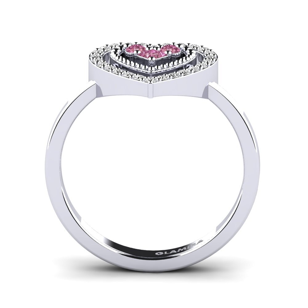 Rhodolite Garnet Women's Promise Ring Tamant