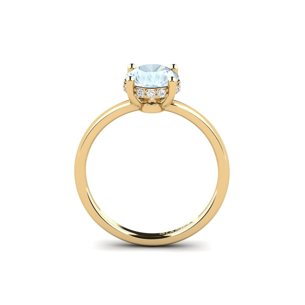 Aquamarine Engagement Ring Vennis