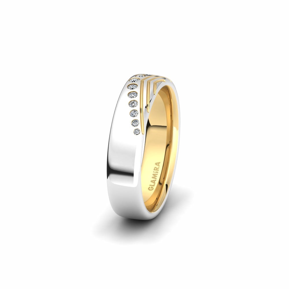 Women's Wedding Ring Captivating Square 5 mm