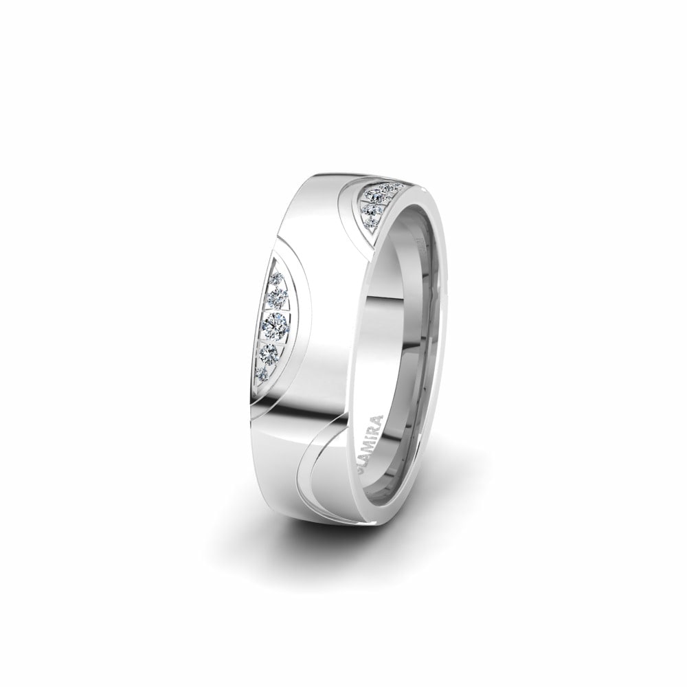 Anillo Boda Mujer Glamorous Duty 6 mm