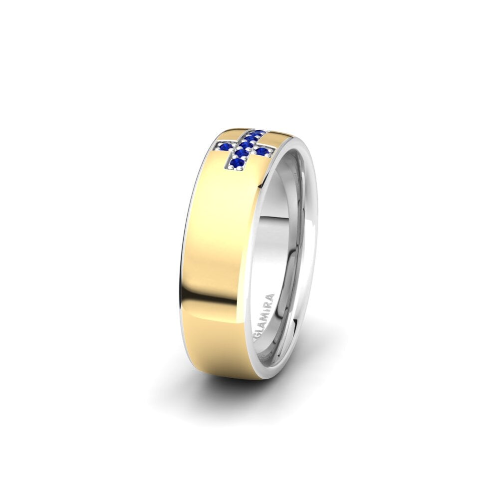Sapphire Women's Wedding Ring Glamorous Logic 6 mm