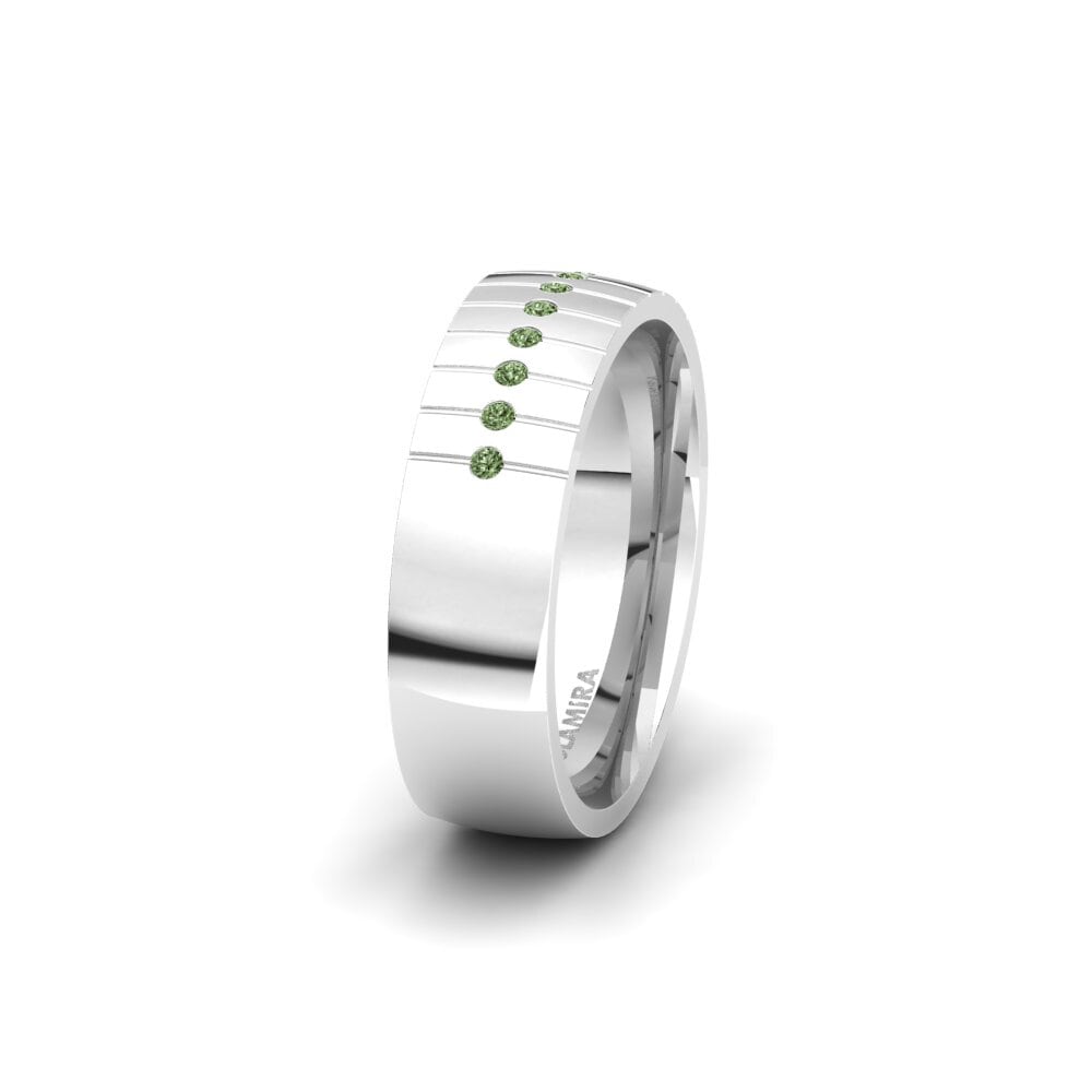 Diamant Vert Alliance pour femme Winsome Charm 6 mm