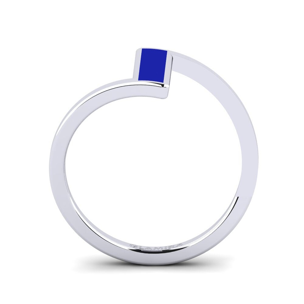 Weißgold 375 Pinker Ring Aton