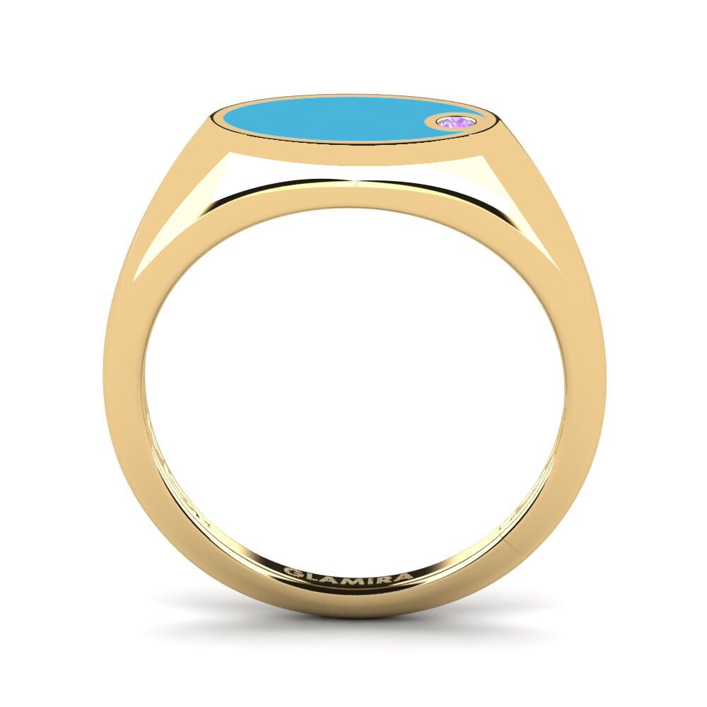 Amethyst Pinky Ring Clysi
