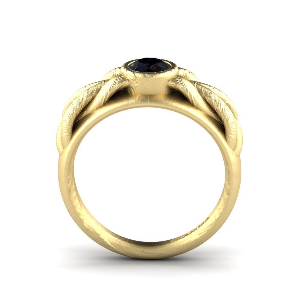 Opalo Negro Anillo meñique Ditiver
