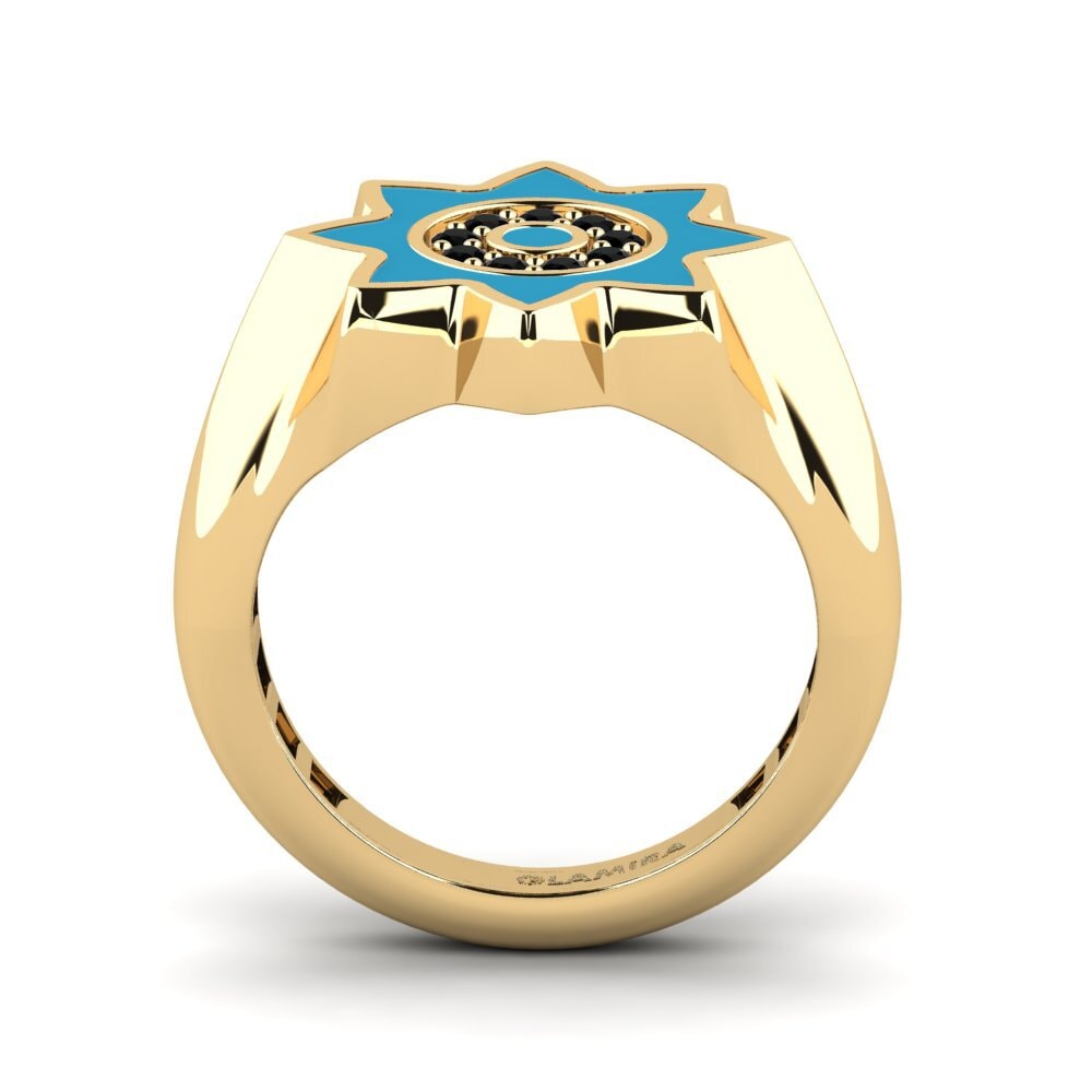 Black Diamond Pinky Ring Olorgen
