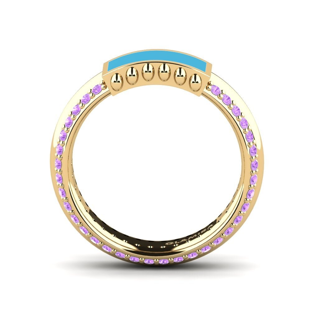Amethyst Pinky Ring Prinseld