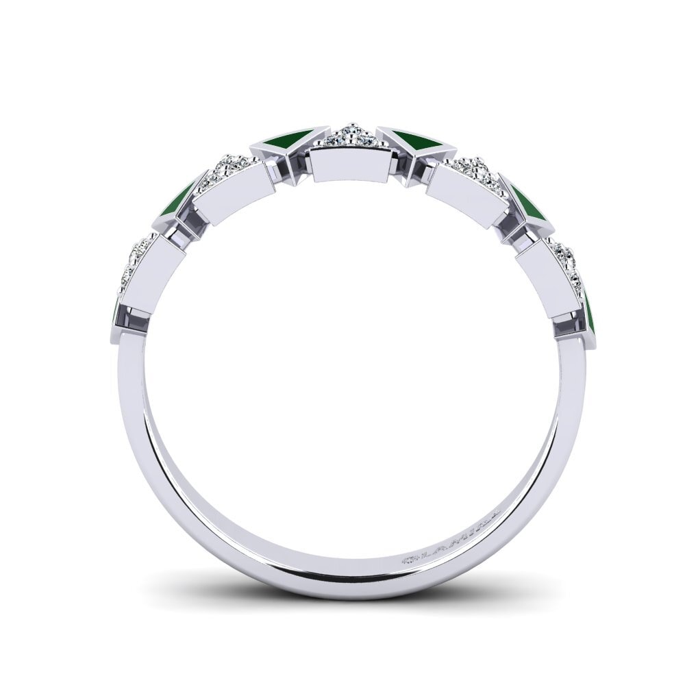 14ct White Gold Ring Adgine