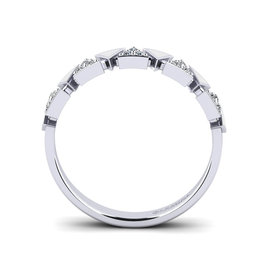 Weißgold 585 Ring Adgine