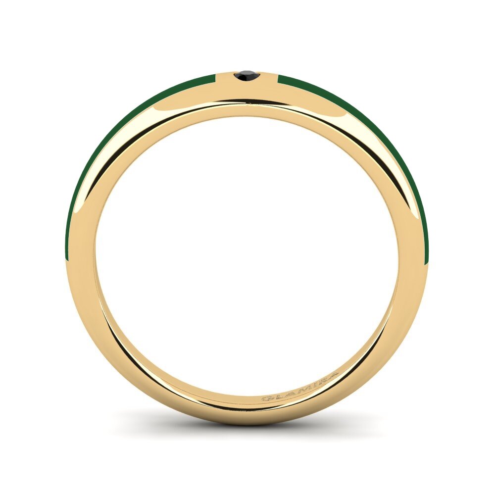 Schwarzer Onyx Ring Apsop