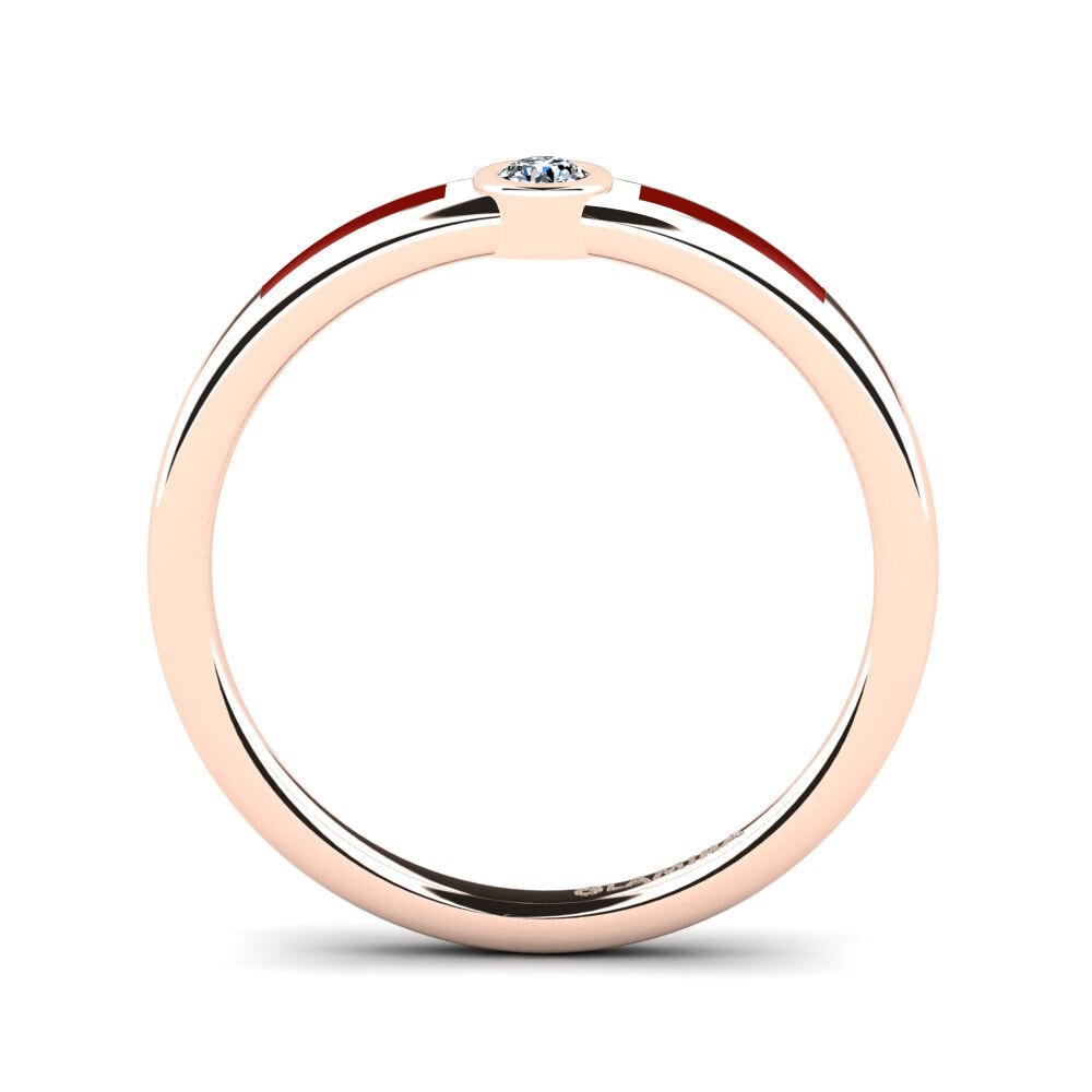 Rotgold 375 Ring Awun