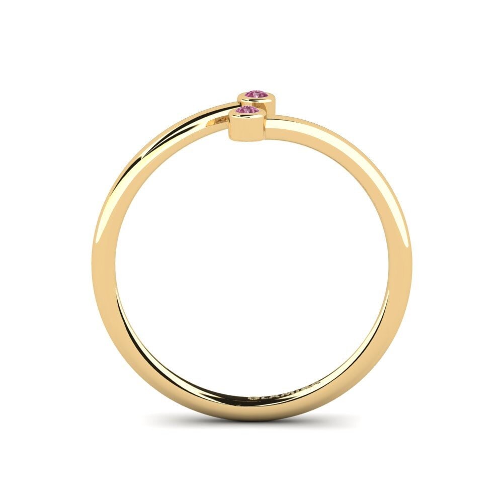 Rhodolit-Granat Ring Bandec