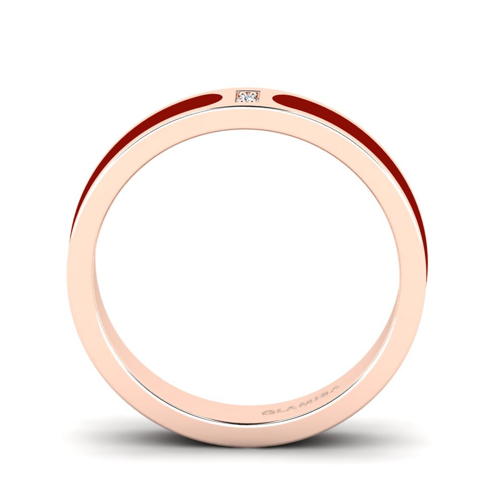 Rotgold 375 Ring Bibb