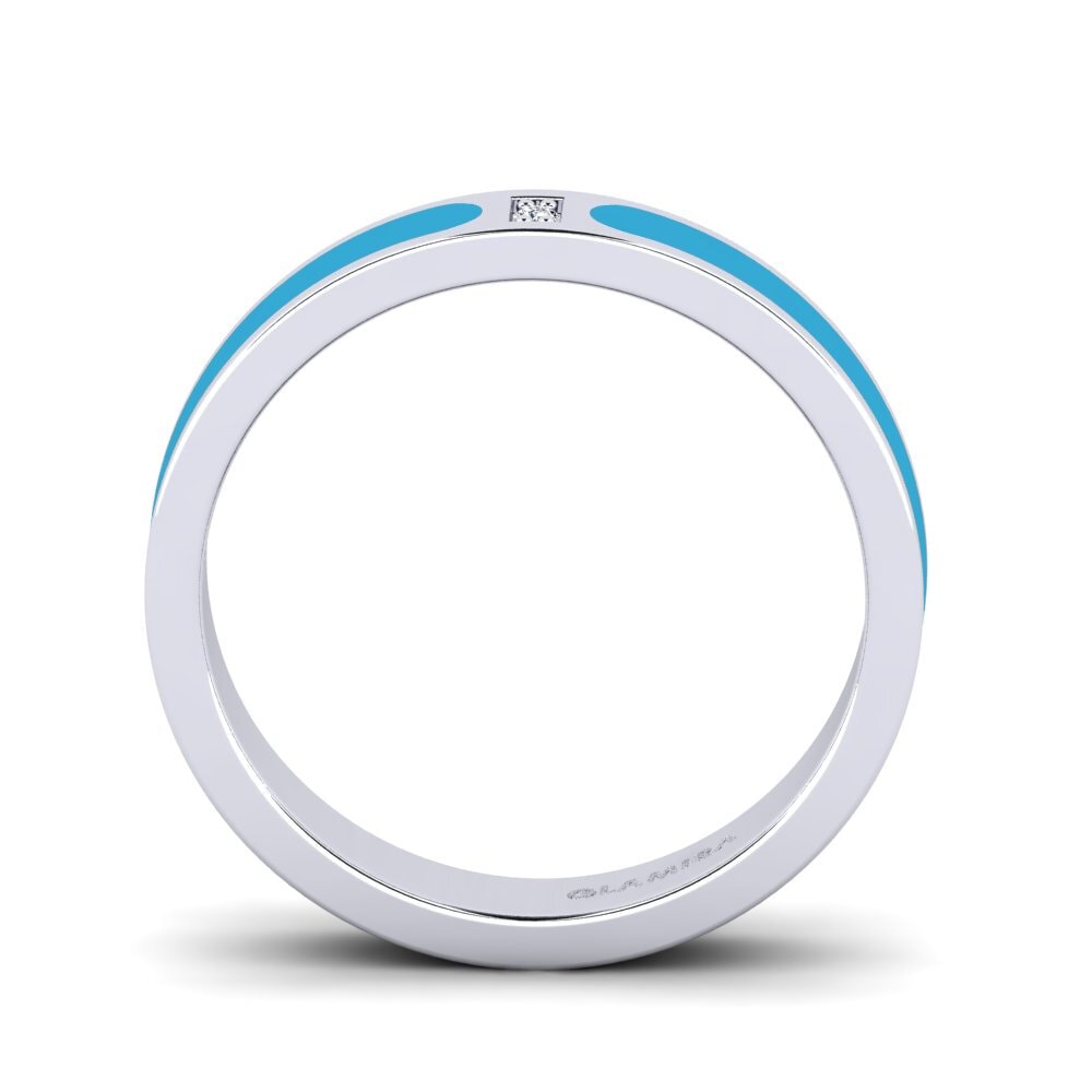 950 Platin Ring Bibb