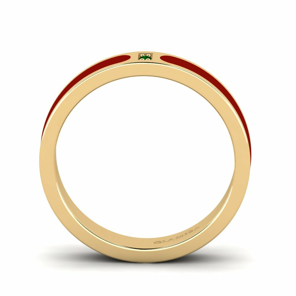 Zircone Vert Bague Bibb