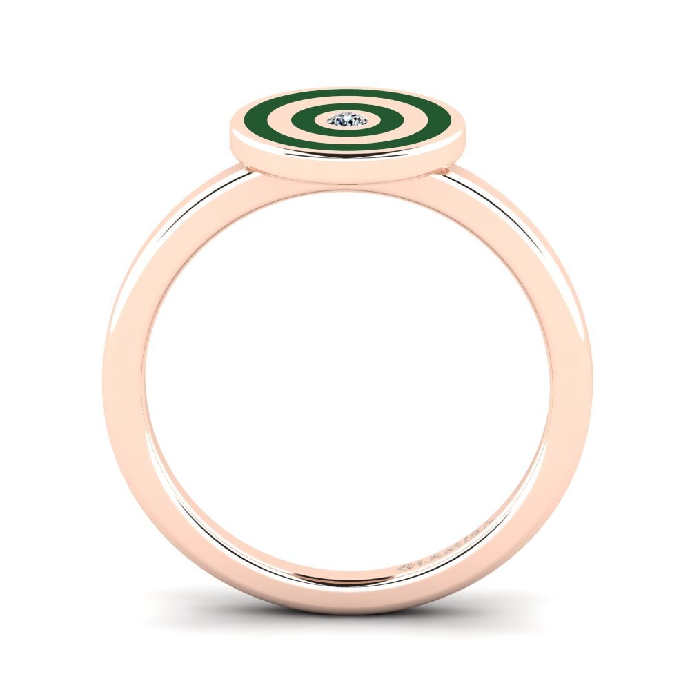 Rotgold 585 Ring Canlele