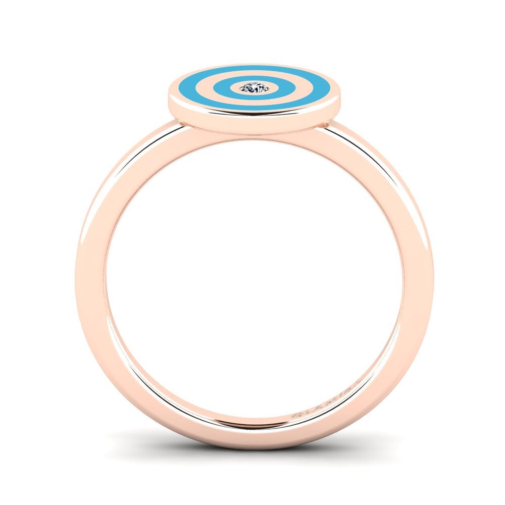 Rotgold 375 Ring Canlele