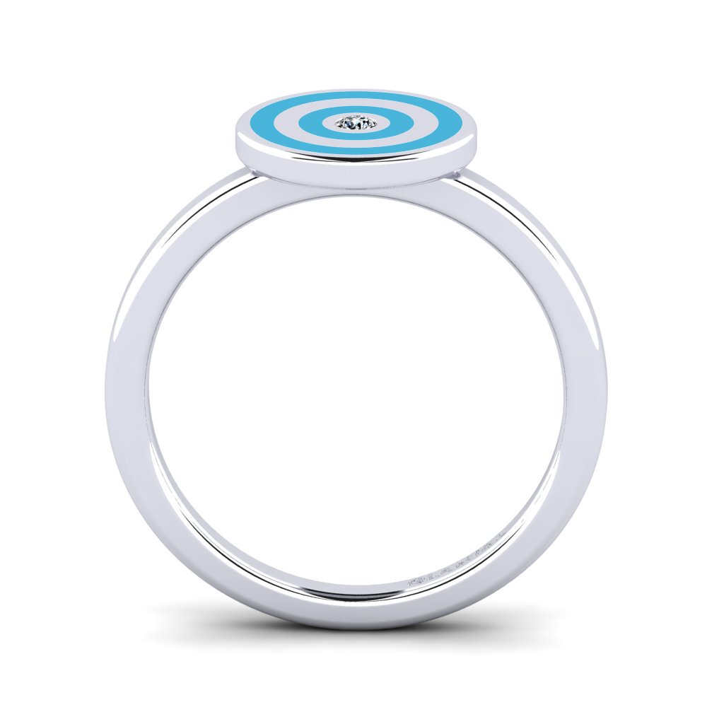 950 Platin Ring Canlele