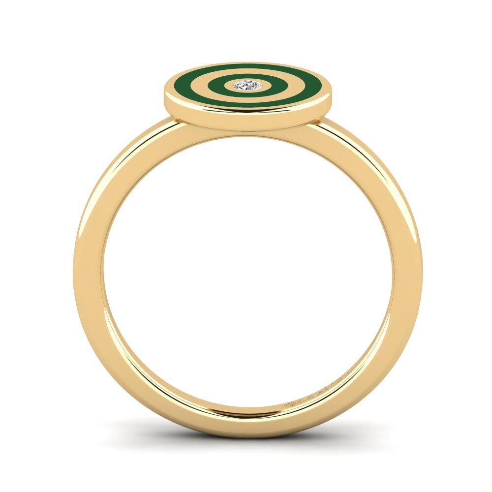 Labor-gezüchteter Diamant Ring Canlele