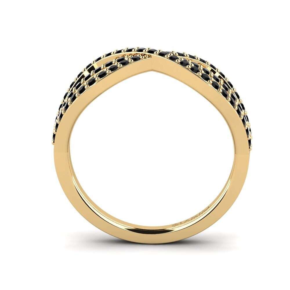 Schwarzer Onyx Ring Cinis