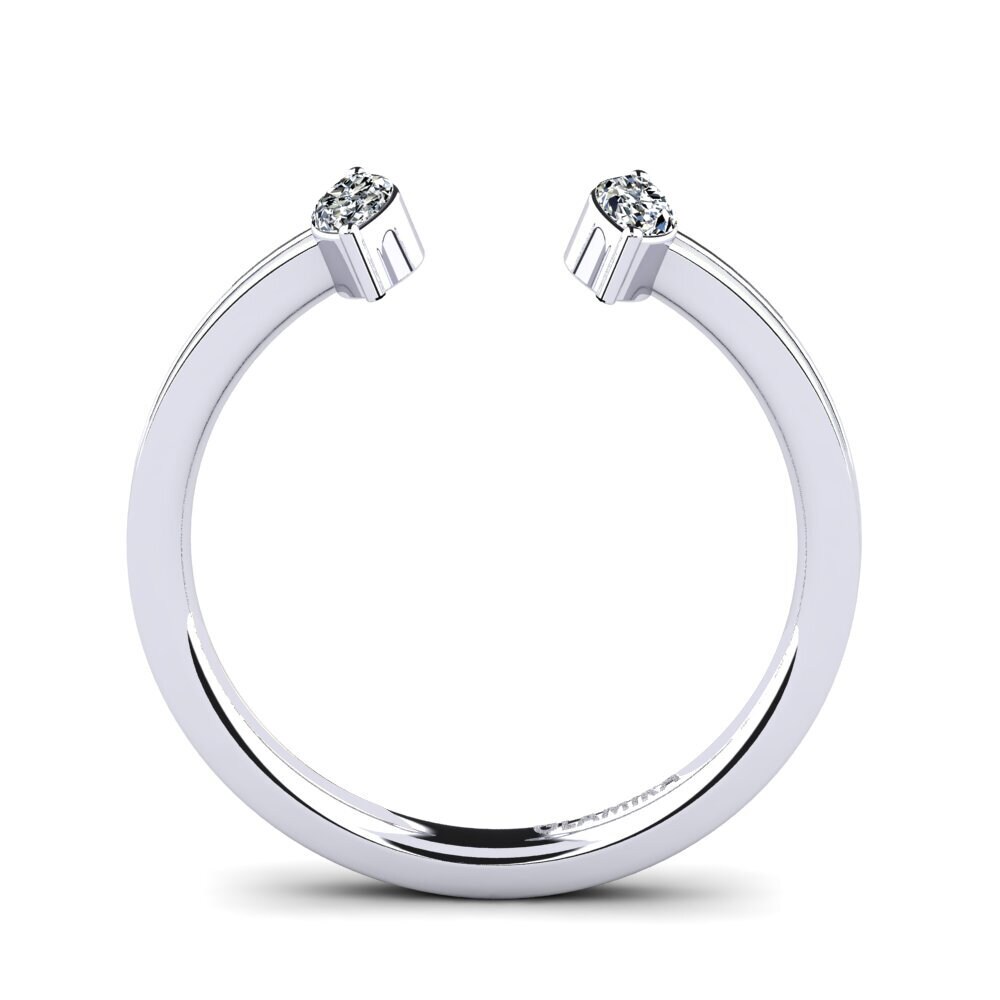 14ct White Gold Ring Efis